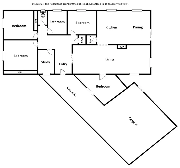Floorplan of Homely house listing, 786 Brays Road, Ross Creek VIC 3351