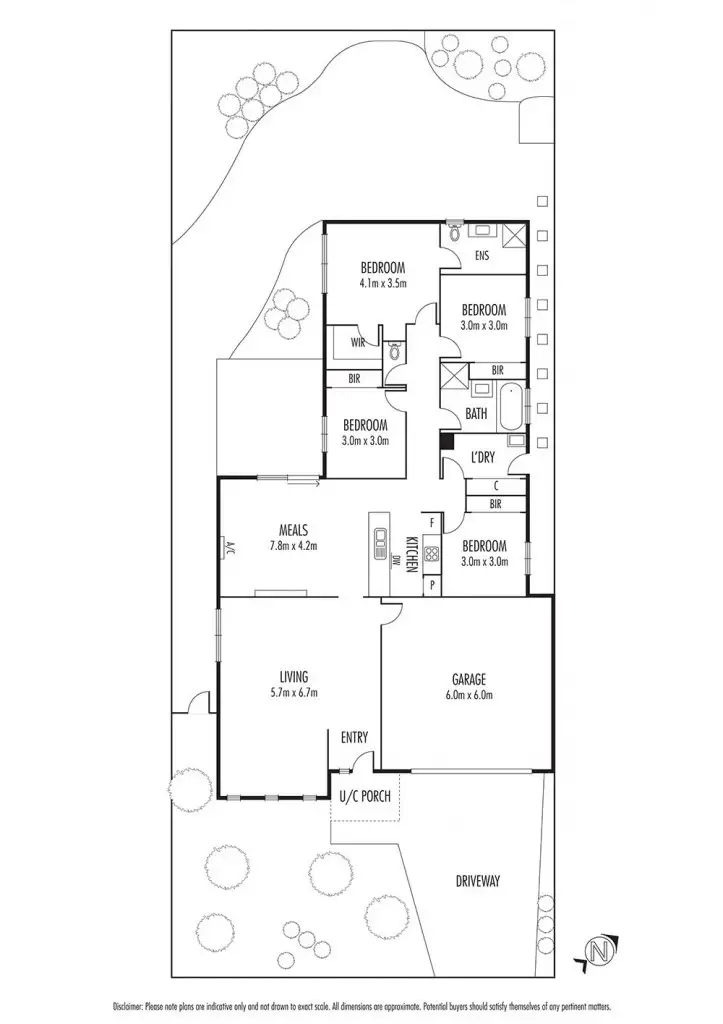 Floorplan of Homely house listing, 5 Bonita Avenue, Tarneit VIC 3029