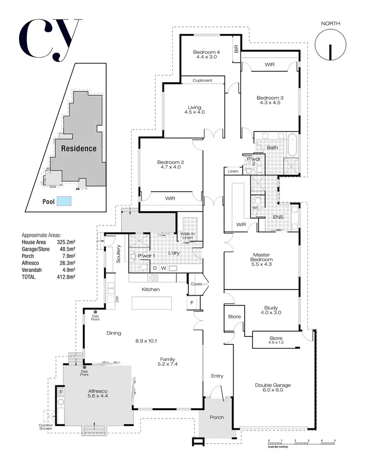 Floorplan of Homely house listing, 3 Kirwan Street, Floreat WA 6014