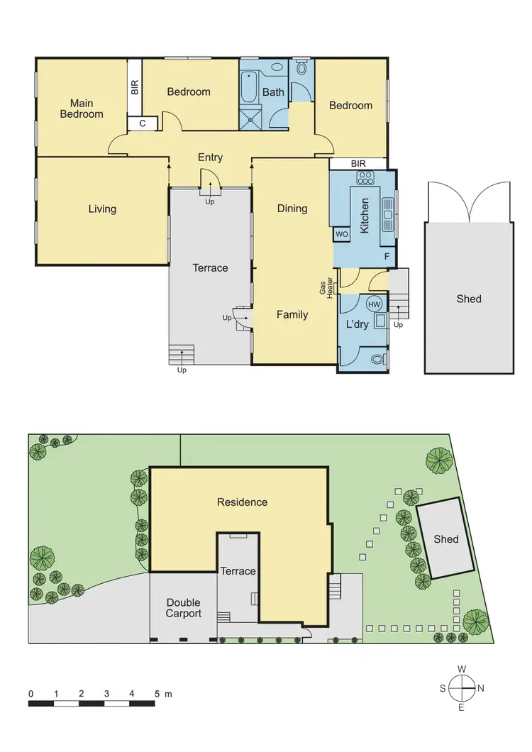 Floorplan of Homely house listing, 641 Lower Plenty Road, Yallambie VIC 3085