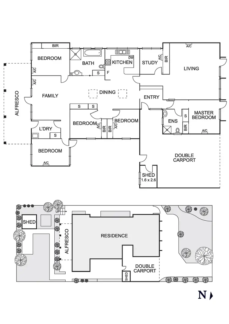 Floorplan of Homely house listing, 14 Glenauburn Road, Lower Plenty VIC 3093