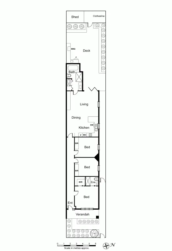 Floorplan of Homely house listing, 23 Chomley Street, Prahran VIC 3181