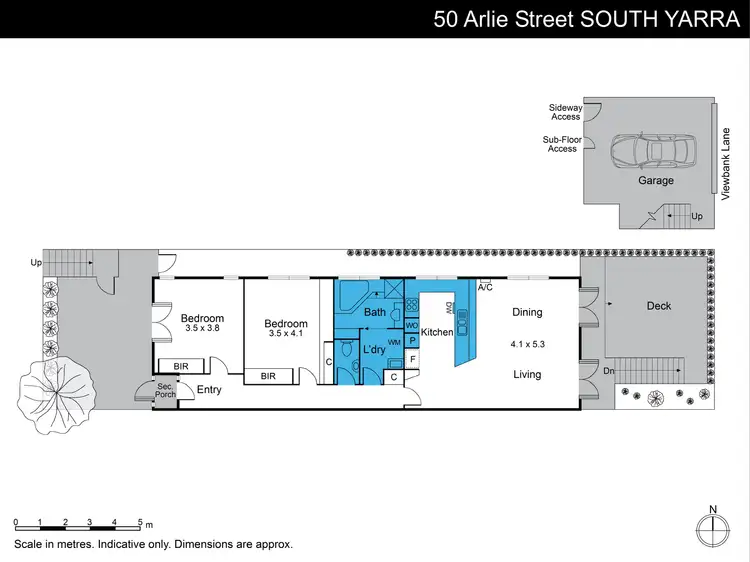 Floorplan of Homely house listing, 50 Airlie Street, South Yarra VIC 3141