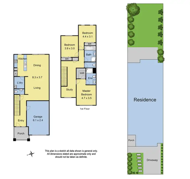 Floorplan of Homely house listing, 17 Hubble Road, Croydon VIC 3136
