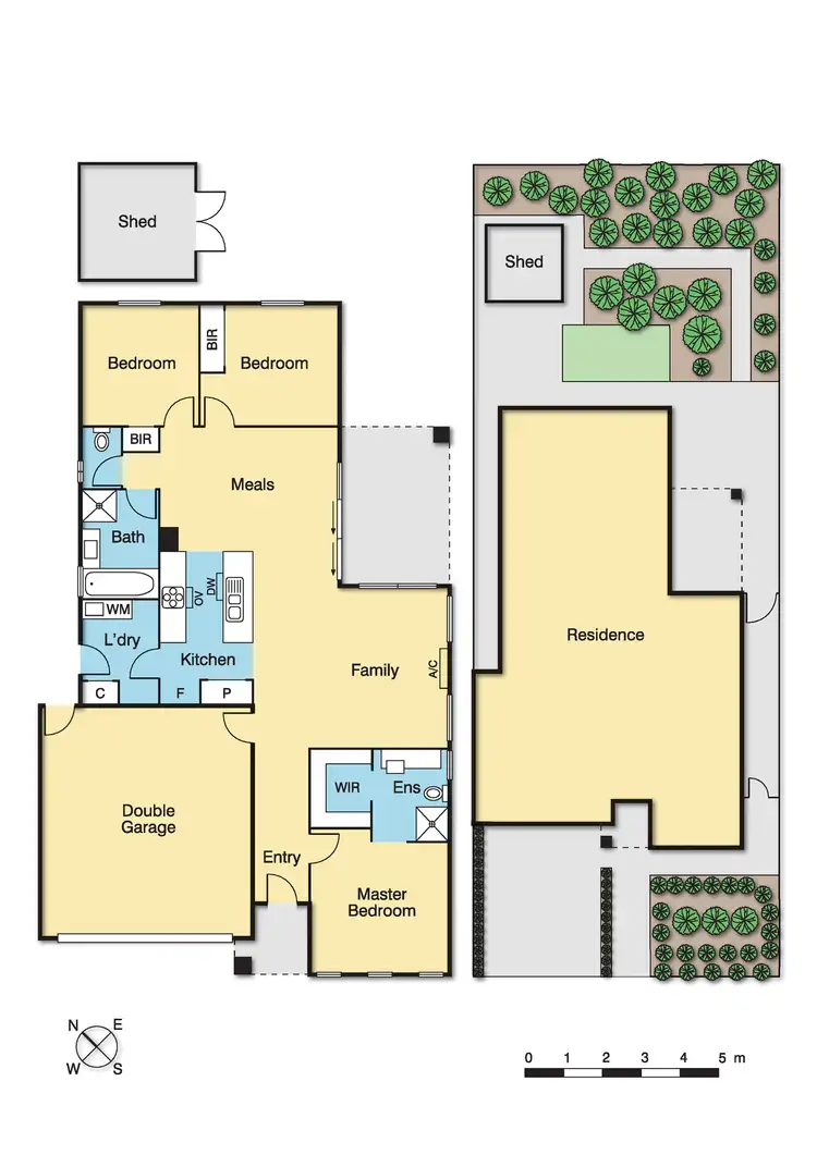 Floorplan of Homely house listing, 14 Craigmoor Crescent, Mernda VIC 3754