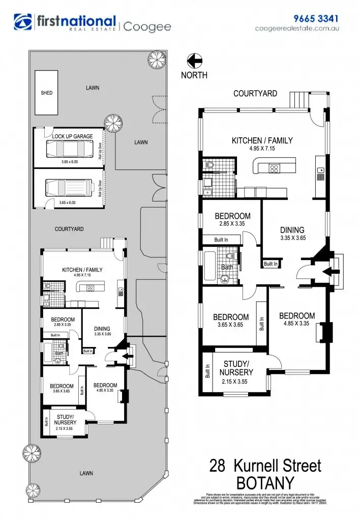 Floorplan of Homely house listing, 28 Kurnell Street, Botany NSW 2019