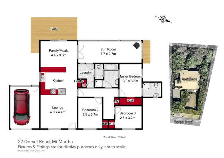 Floorplan of Homely house listing, 22 Dorset, Mount Martha VIC 3934