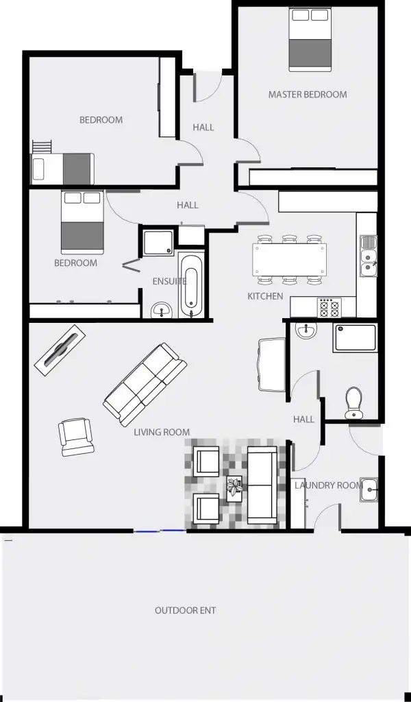 Floorplan of Homely house listing, 229 Tenth Street, Mildura VIC 3500