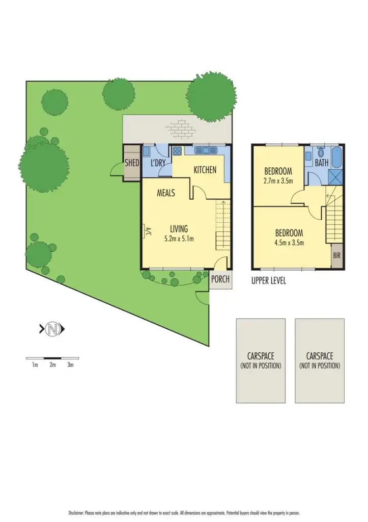 Floorplan of Homely townhouse listing, 1/374 Springvale Road, Forest Hill VIC 3131