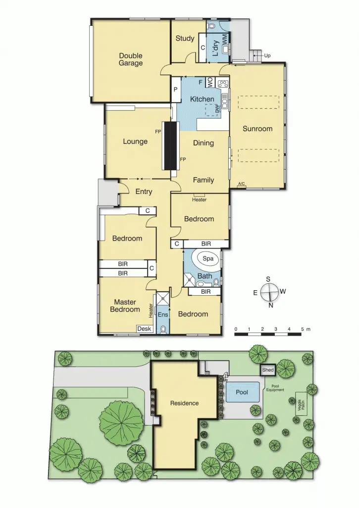 Floorplan of Homely house listing, 19 Panorama Avenue, Lower Plenty VIC 3093