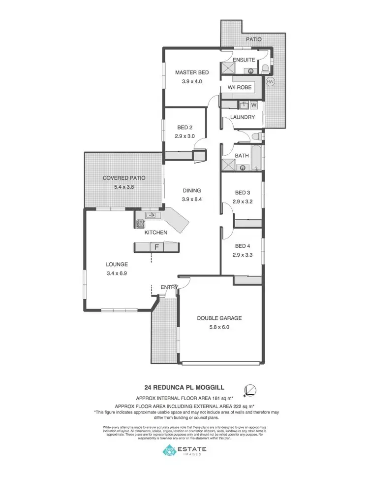 Floorplan of Homely house listing, 24 Redunca Place, Moggill QLD 4070