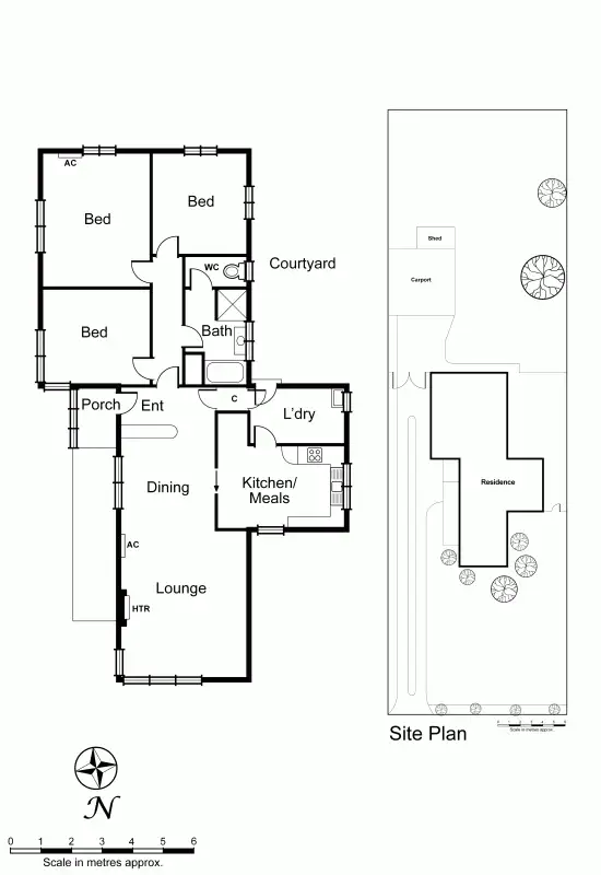 Floorplan of Homely house listing, 36 Marquis Road, Bentleigh VIC 3204