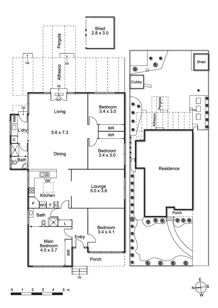 Floorplan of Homely house listing, 4 Malcolm Street, Mckinnon VIC 3204