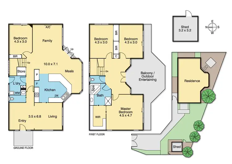 Floorplan of Homely house listing, 3/350 Canterbury Road, Ringwood VIC 3134