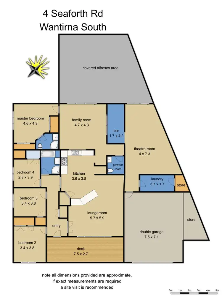 Floorplan of Homely house listing, 4 Seaforth Road, Wantirna South VIC 3152