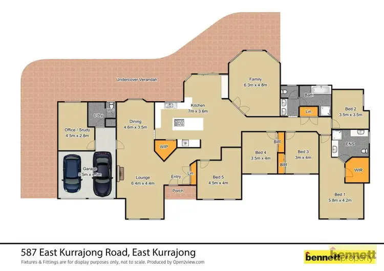 Floorplan of Homely house listing, 587 East Kurrajong Road, East Kurrajong NSW 2758