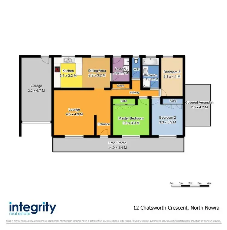 Floorplan of Homely house listing, 12 Chatsworth Crescent, North Nowra NSW 2541
