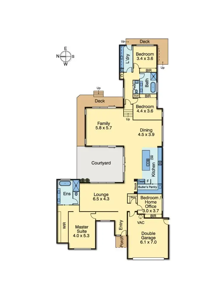 Floorplan of Homely house listing, 121 Wimbledon Avenue, Mount Eliza VIC 3930