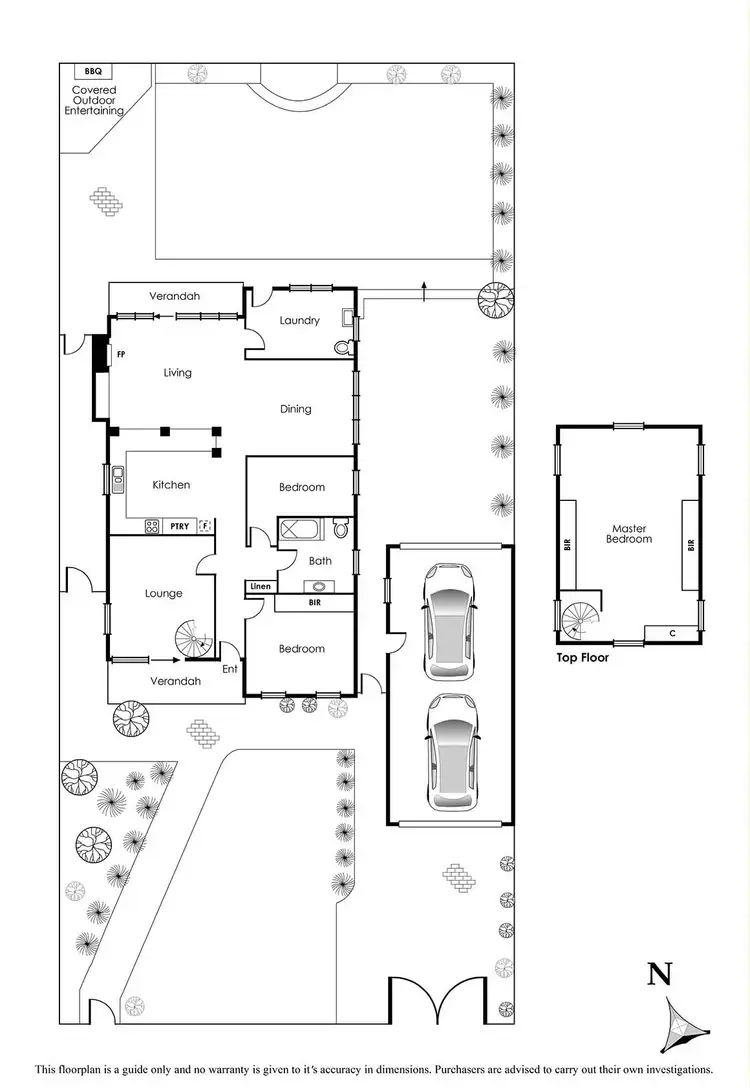 Floorplan of Homely house listing, 33 Patty Street, Mentone VIC 3194