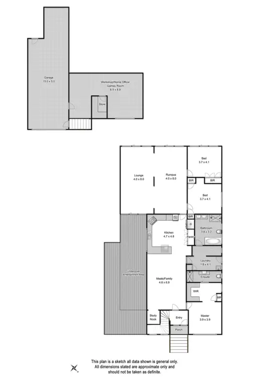Floorplan of Homely house listing, 16 Tania Court, Ringwood VIC 3134