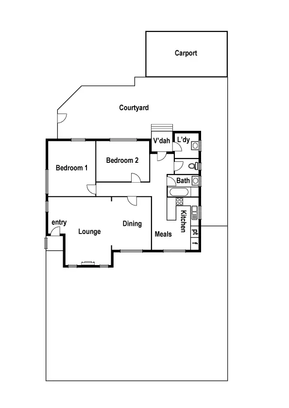 Floorplan of Homely house listing, 5 Kyneton Avenue, Reservoir VIC 3073