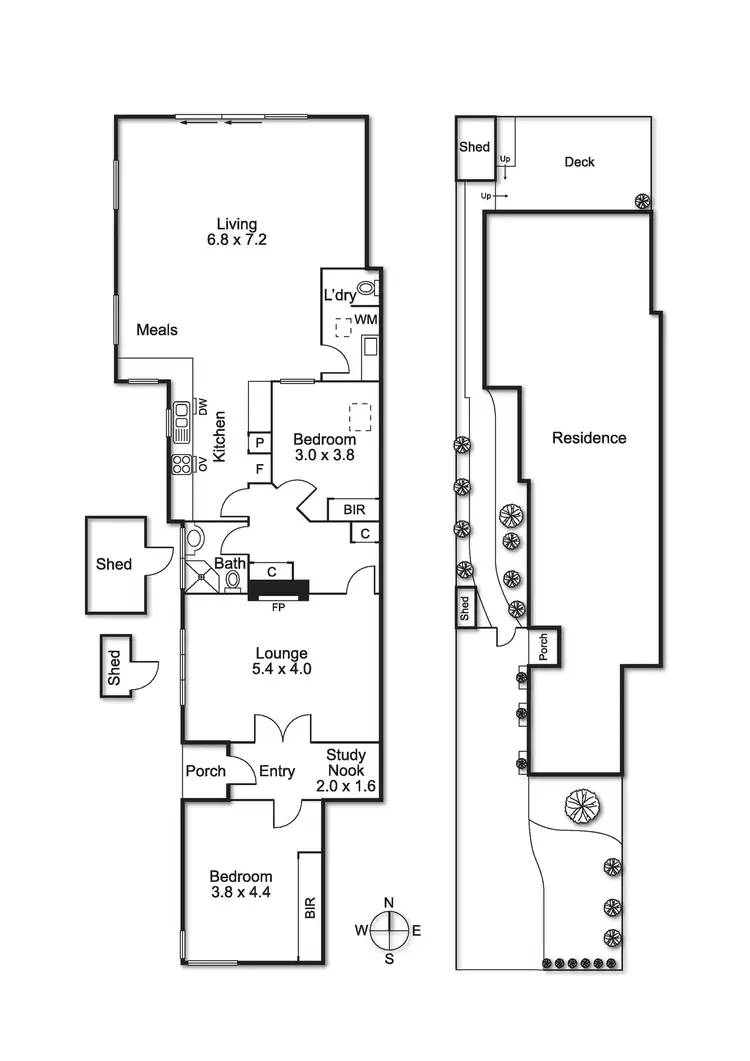 Floorplan of Homely house listing, 15 Dover Street., Caulfield South VIC 3162