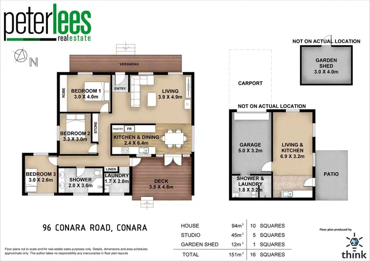 Floorplan of Homely house listing, 96 Conara Road, Conara TAS 7211