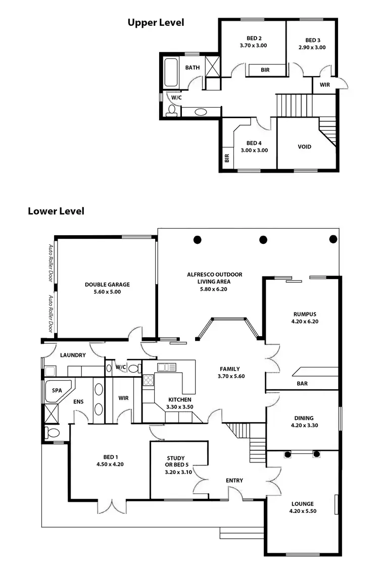 Floorplan of Homely house listing, 3 Skylark Close, Flagstaff Hill SA 5159