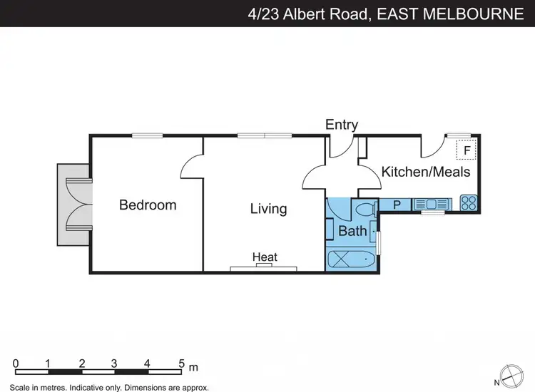 Floorplan of Homely apartment listing, 4/23 Albert Street, East Melbourne VIC 3002