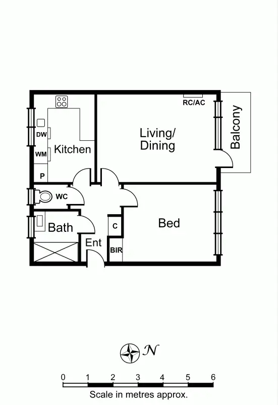 Floorplan of Homely apartment listing, 12/569 Orrong Road, Armadale VIC 3143