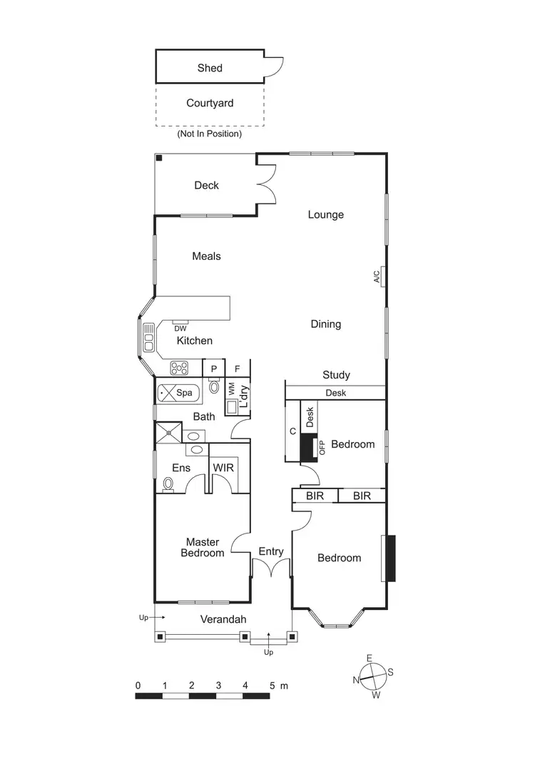 Floorplan of Homely house listing, 55 Belsize Avenue, Carnegie VIC 3163