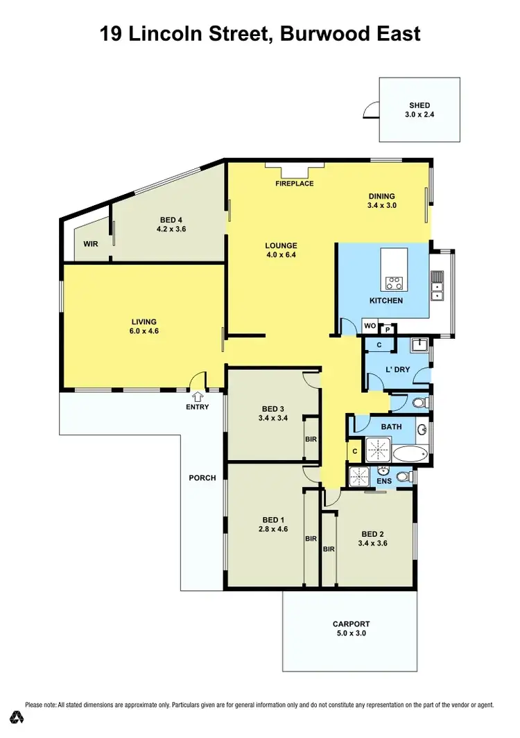 Floorplan of Homely house listing, 19 Lincoln Street, Burwood East VIC 3151