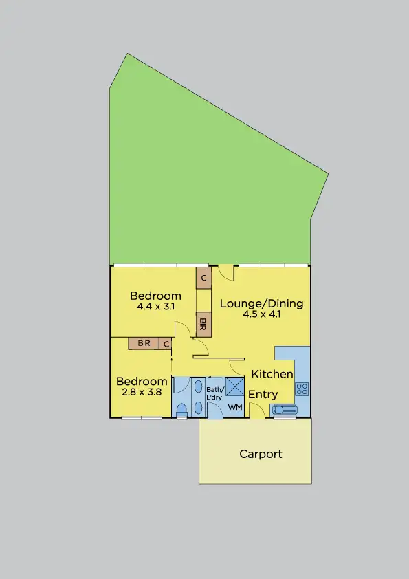Floorplan of Homely house listing, 3/70-71 Nepean Highway, Seaford VIC 3198