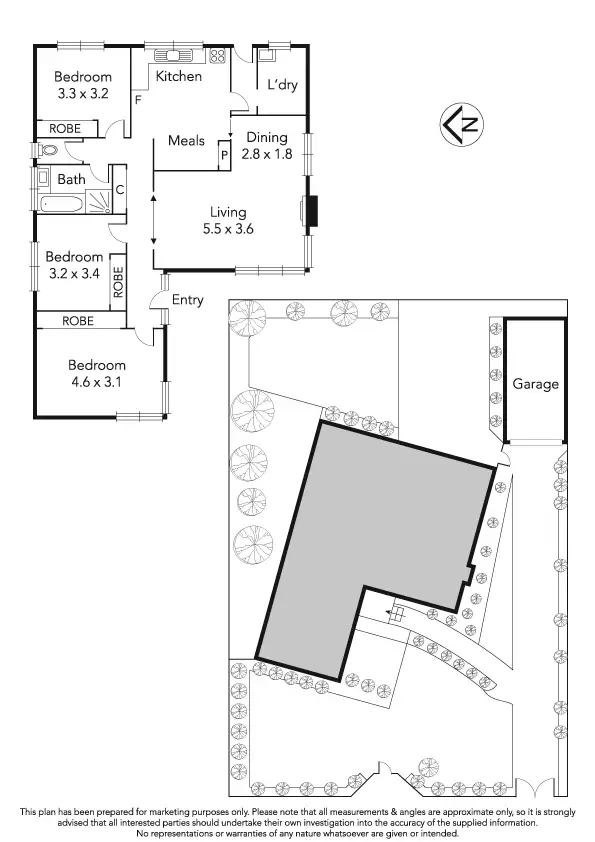 Floorplan of Homely house listing, 3 Carver Street, Burwood East VIC 3151