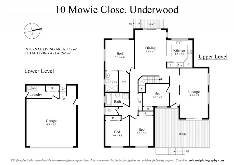 Floorplan of Homely house listing, 10 Mowie Close, Underwood QLD 4119