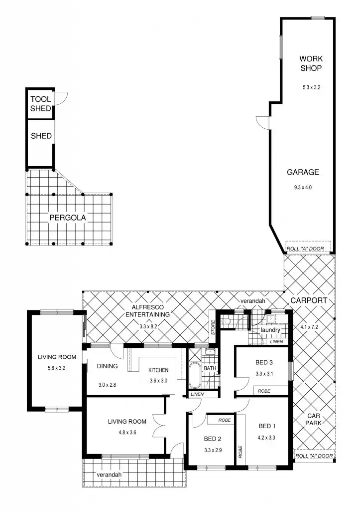 Floorplan of Homely house listing, 47 McShane Street, Campbelltown SA 5074