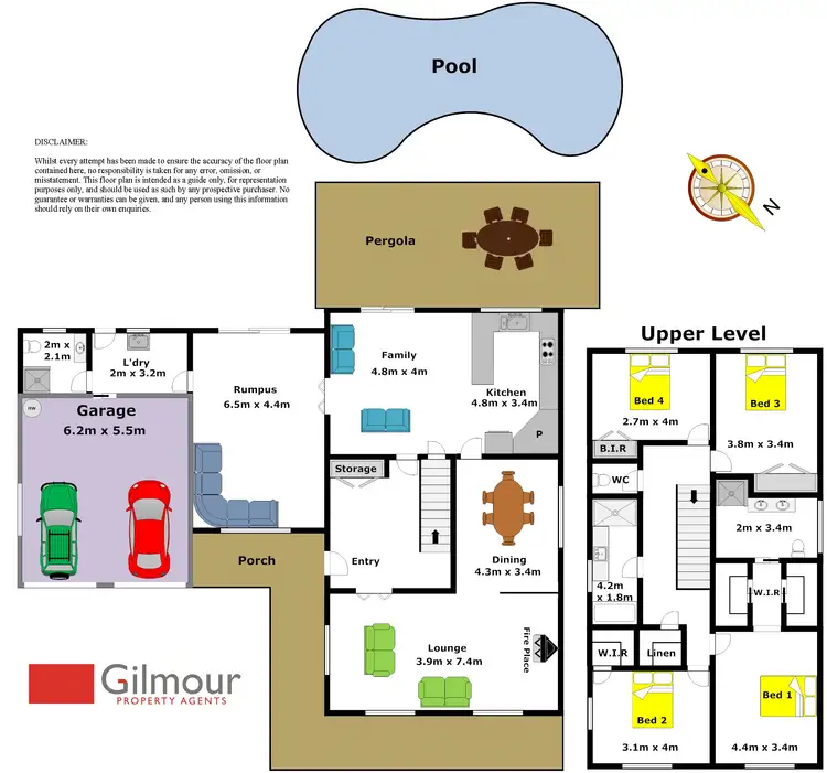 Floorplan of Homely house listing, 3 Delaney Drive, Baulkham Hills NSW 2153