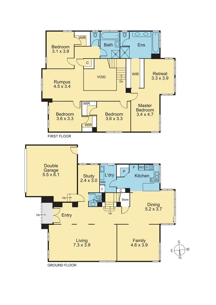 Floorplan of Homely house listing, 15 McIvor Way (ALANBRAE), Attwood VIC 3049