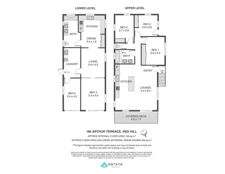 Floorplan of Homely house listing, 160 Arthur Terrace, Red Hill QLD 4059