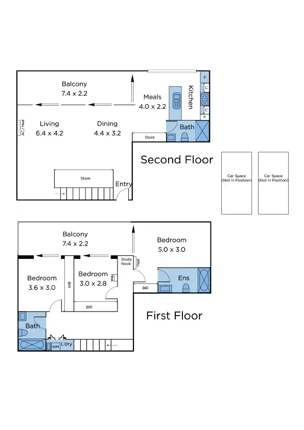 Floorplan of Homely house listing, 22/41 Moreland Street, Footscray VIC 3011