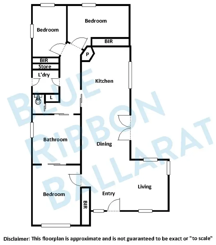 Floorplan of Homely house listing, 21 Caddy Drive, Creswick VIC 3363