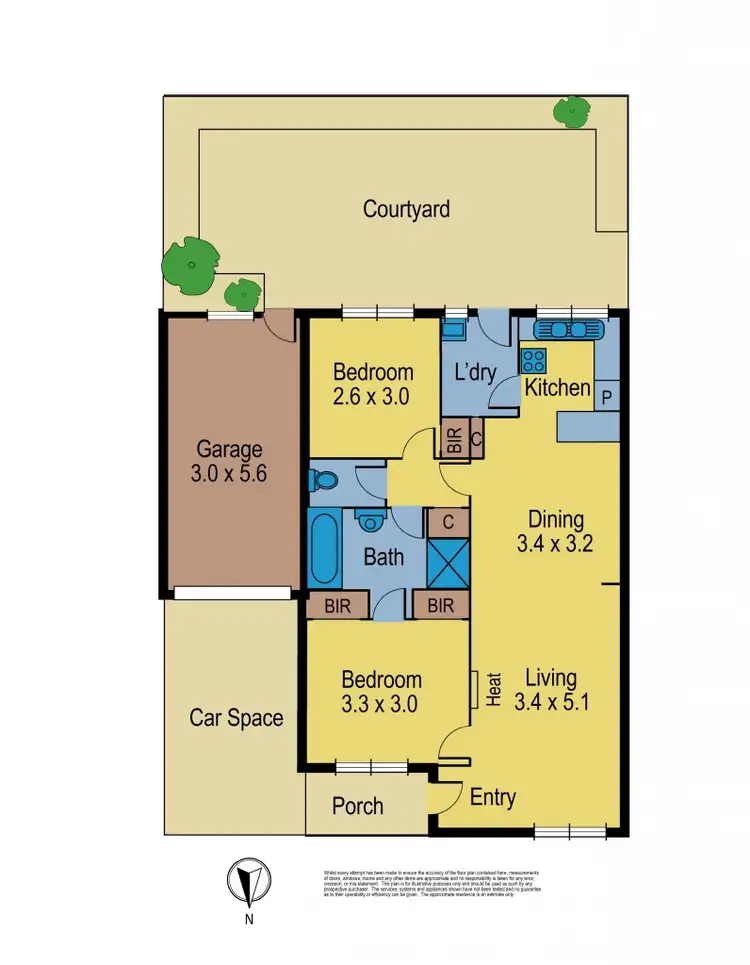 Floorplan of Homely unit listing, 4/127 Arthur Street, Bundoora VIC 3083