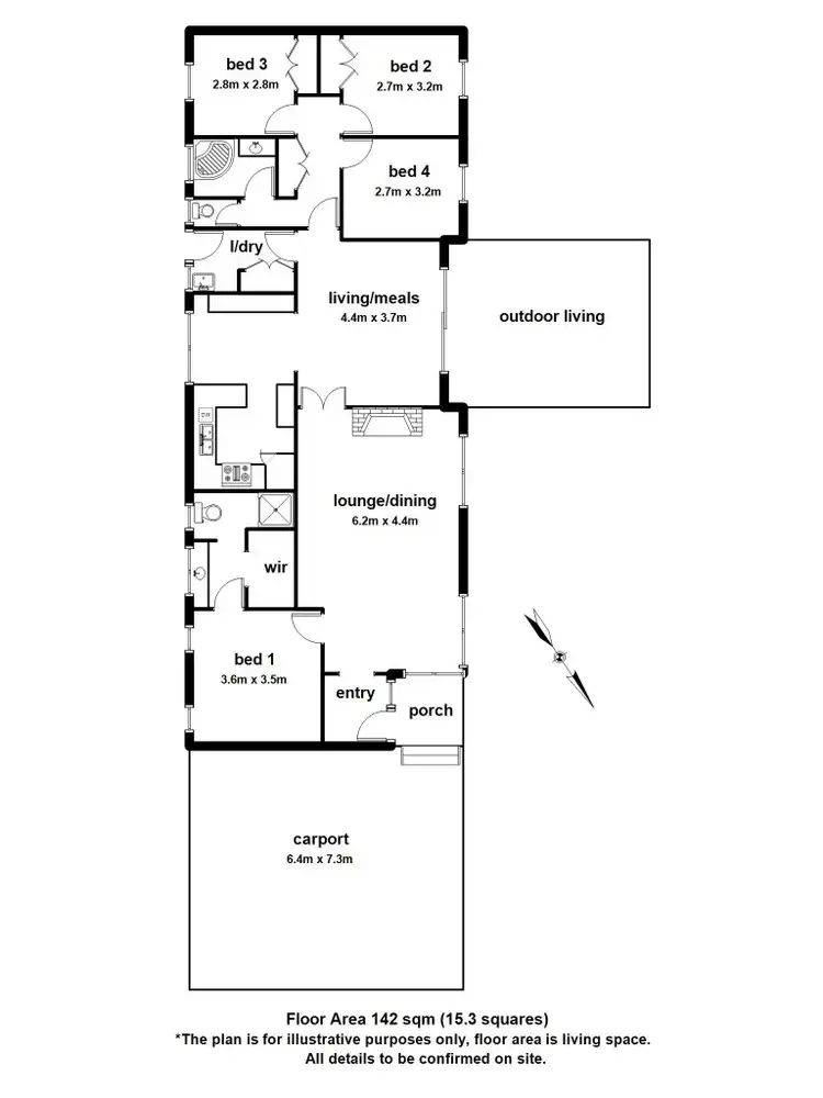 Floorplan of Homely house listing, 60 Lakeside Drive, Emerald VIC 3782