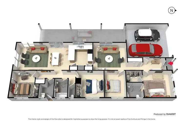 Floorplan of Homely house listing, 26 Bradman Drive, Tarneit VIC 3029