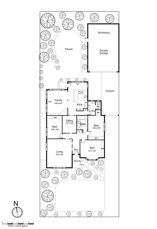 Floorplan of Homely house listing, 9 Edinburgh Street, Bentleigh East VIC 3165