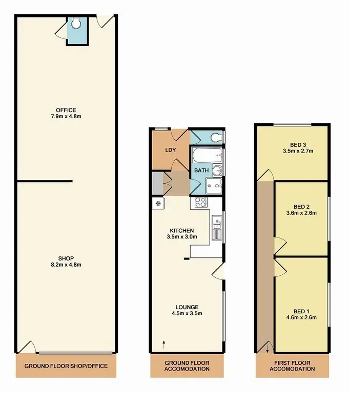 Floorplan of Homely house listing, 741 High Street, Preston VIC 3072