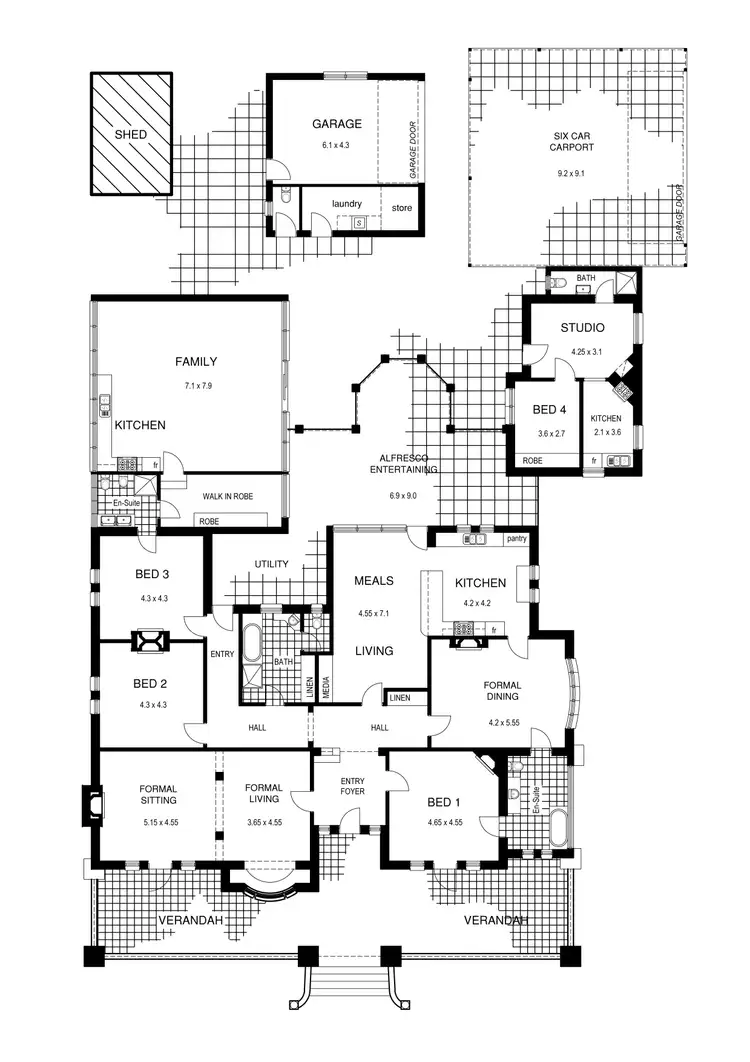 Floorplan of Homely house listing, 117 Prospect Road (Corner of Willcox Avenue), Prospect SA 5082