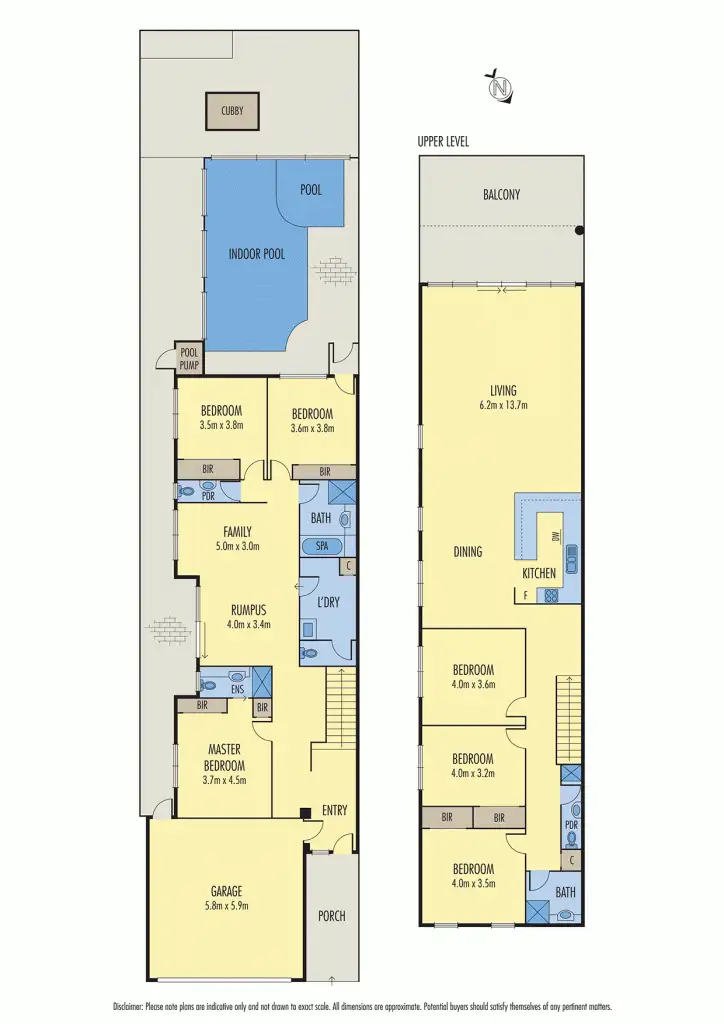 Floorplan of Homely townhouse listing, 18c Camp Street, Chelsea VIC 3196