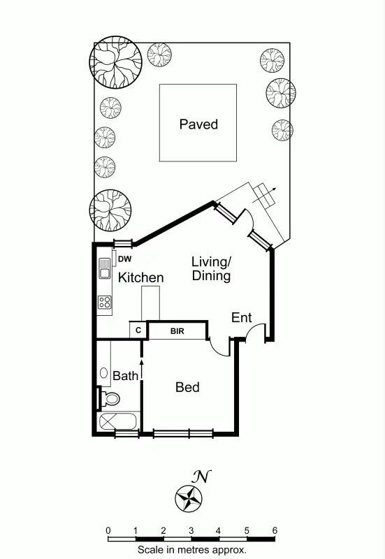 Floorplan of Homely apartment listing, 2/23 Northcote Road, Armadale VIC 3143