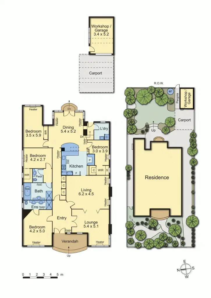 Floorplan of Homely house listing, 14 Grandview Street, Moonee Ponds VIC 3039